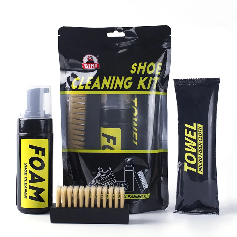 White Sneaker Care Kit - 150ML Ayakkabılar İçin Kuru Temizleme Seti,