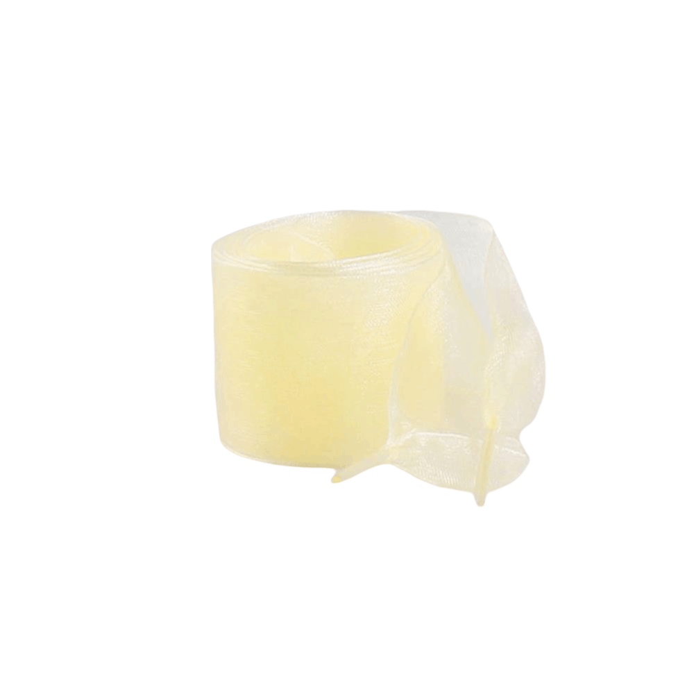 Lace Replacement Flat - Yeni 4cm Genişliğinde Şifon İplik Ayakkabı
