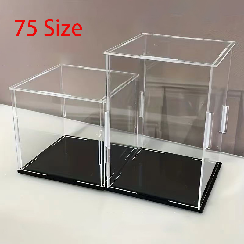 Shoe Box Display - Aksiyon figürleri için şeffaf akrilik vitrin,