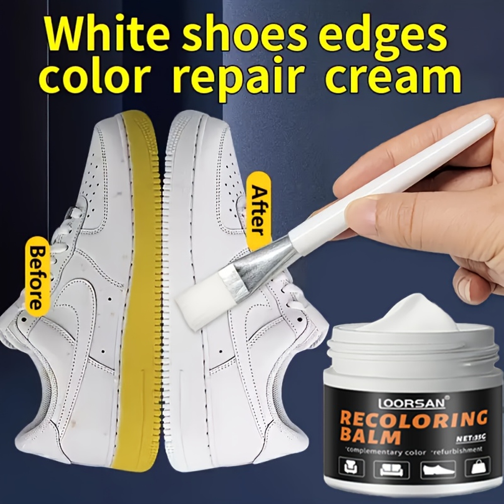 Sneaker Care Spray - LOORSAN Yeni Beyaz Ayakkabı Kenarı Onarıcı