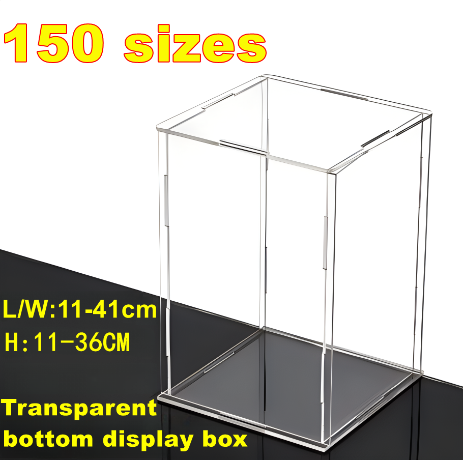 Shoe Box Display - 1 adet Şeffaf Akrilik Ekran Kutusu