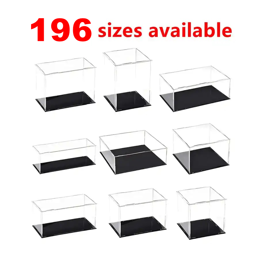 Shoe Box Display - 1 adet Şeffaf Kendinden Montajlı Akrilik