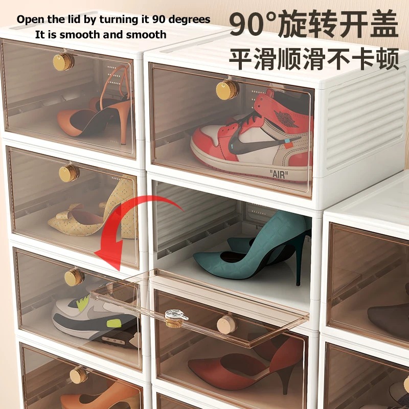 Shoe Box Display - Büyük Boy Ayakkabı Saklama Kutusu, Katlanabilir