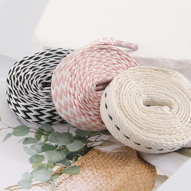 1 çift yeni 1.5CM geniş dalga  - Lace Replacement Flat incelemesi ve fiyatı