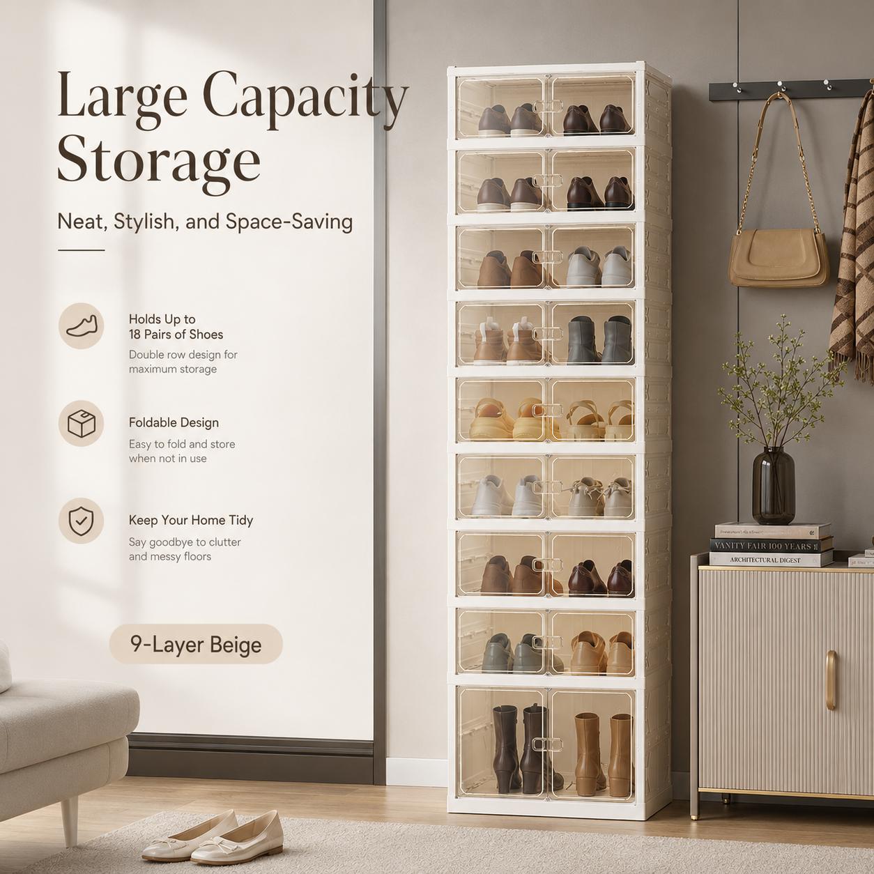 Kurulum Gerektirmeyen Katlanab - Shoe Box Display incelemesi ve fiyatı