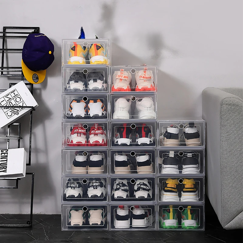 6'lı Paket Şeffaf Ayakkabı Kut - Shoe Box Display incelemesi ve fiyatı