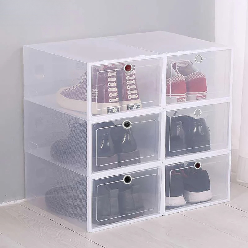 6'lı Paket Şeffaf Ayakkabı Kut - Shoe Box Display incelemesi ve fiyatı