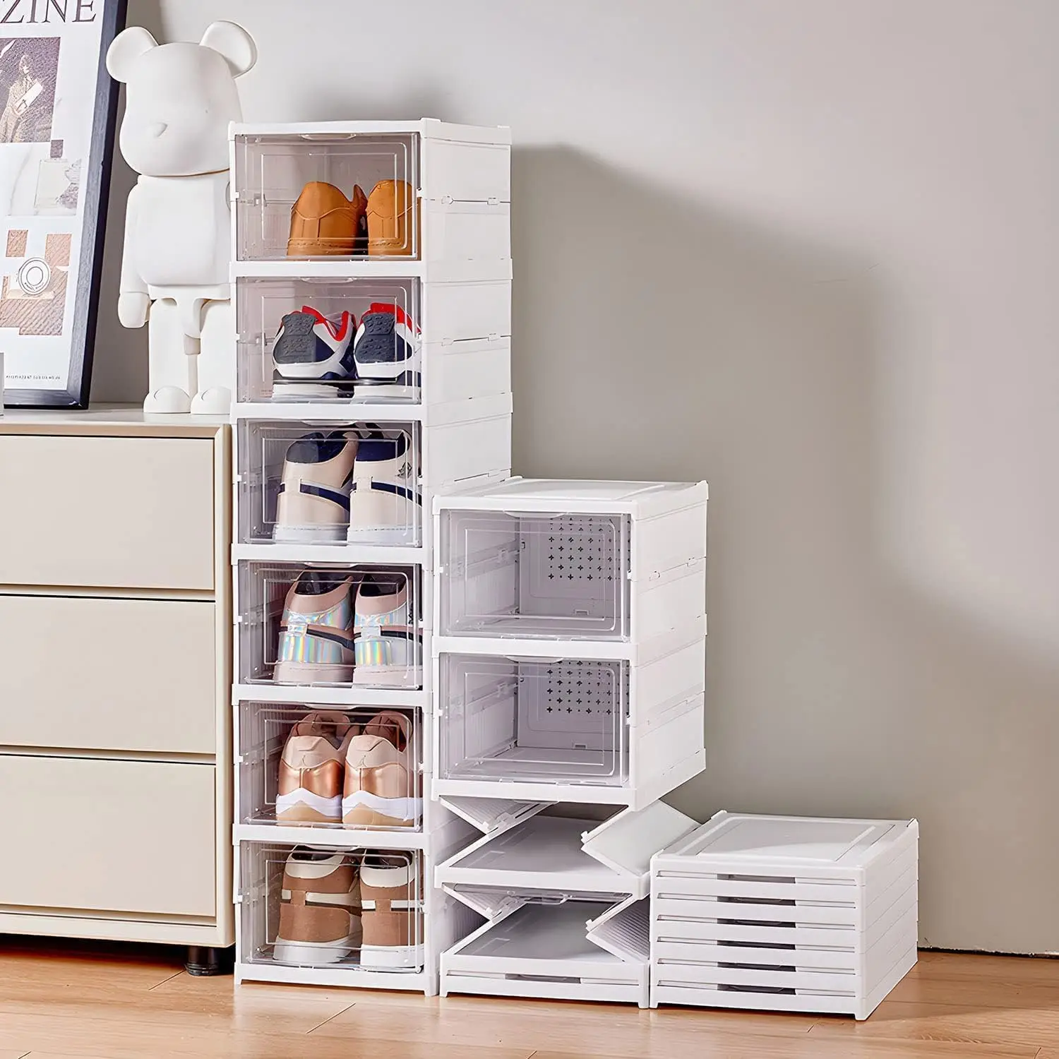 3/6 Katmanlar Katlanabilir Aya - Shoe Box Display incelemesi ve fiyatı