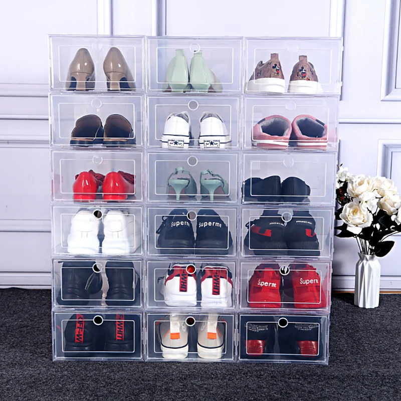 6 Adet Şeffaf Ayakkabı Saklama - Shoe Box Display incelemesi ve fiyatı